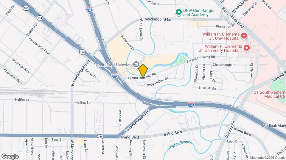 1226 Record Crossing Rd Map and Location Details