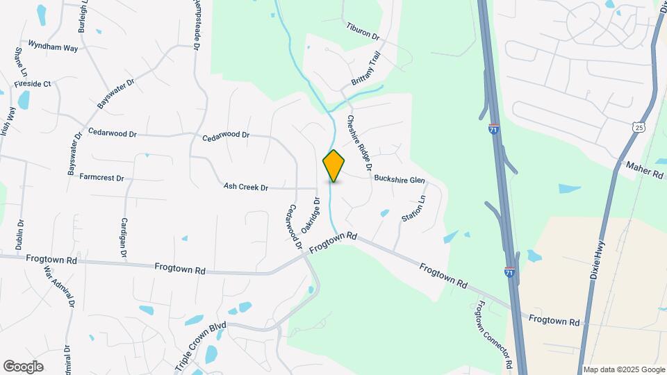 725 Kent Cir Map and Location Details