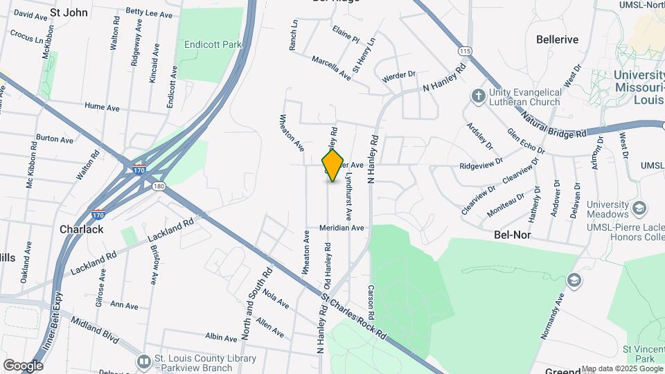 2834 Old Hanley Rd Map and Location Details