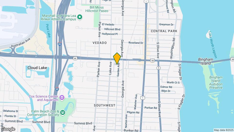 4107 Garden Ave Map and Location Details