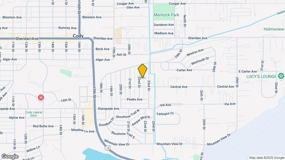1516 22nd St Map and Location Details