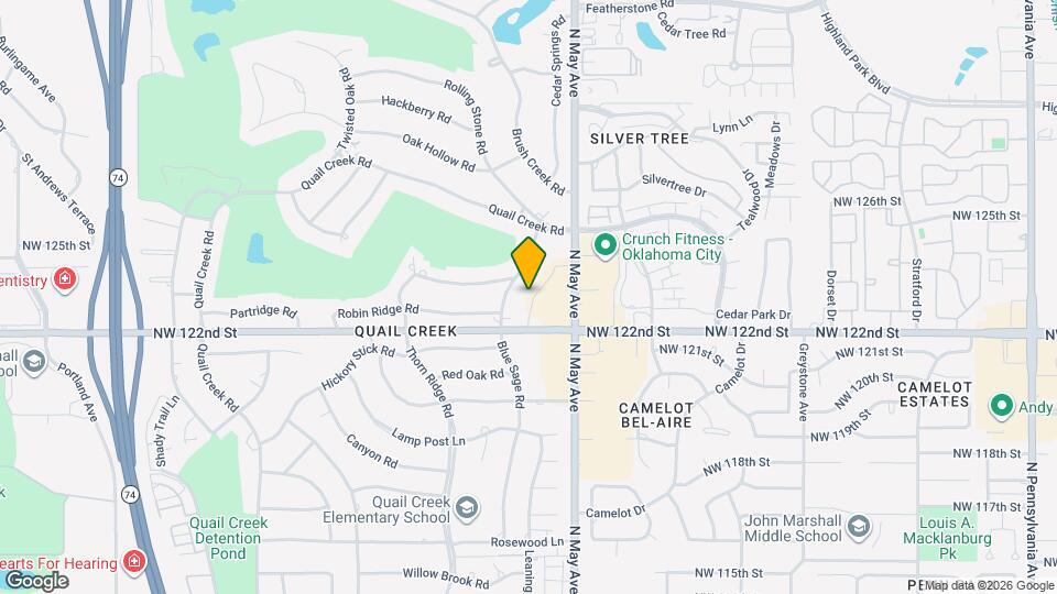 12323 Cedar Springs Ln Map and Location Details