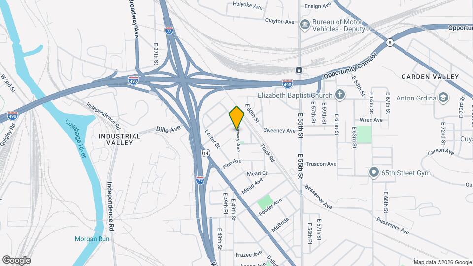 3014 Nursery Ave, Unit 1st floor Map and Location Details