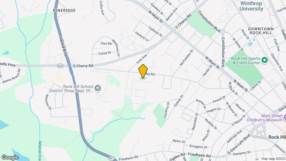 850 Finley View Dr Map and Location Details