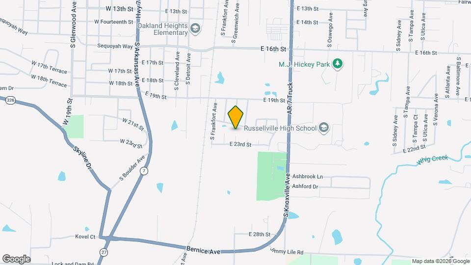 2213 S Hartford Cove Map and Location Details