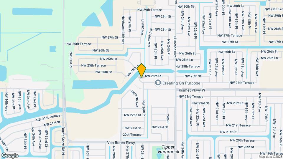 2620 NW 25th St Map and Location Details