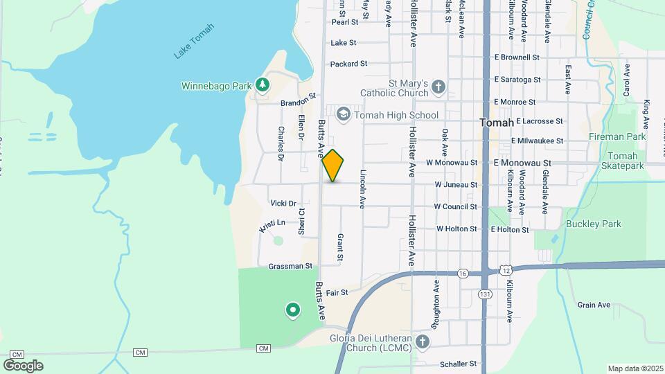 712 W Juneau St, Unit 708 W Juneau Map and Location Details