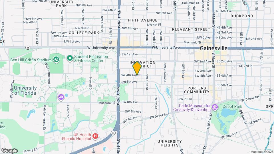 1111 SW 4th Ave Map and Location Details