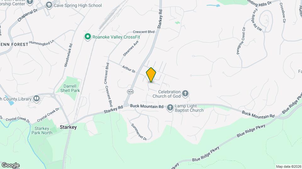 7203 Woods Crossing Dr Map and Location Details