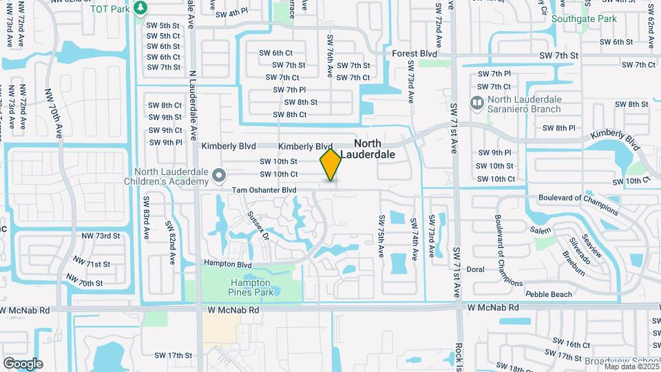 BHP North Lauderdale Map and Location Details