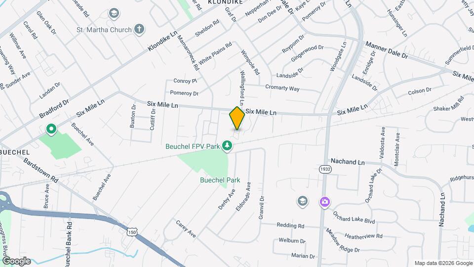 4219 Wallingford Ln Map and Location Details