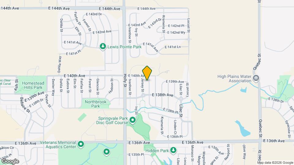 13945 Jasmine St Mapa y Detalles de la Ubicación