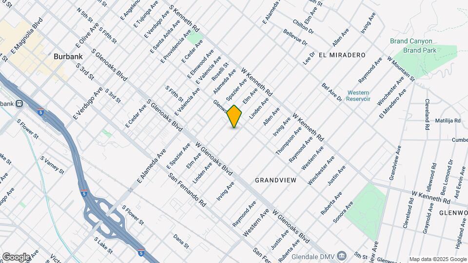 1165 Linden Ave Mapa y Detalles de la Ubicación