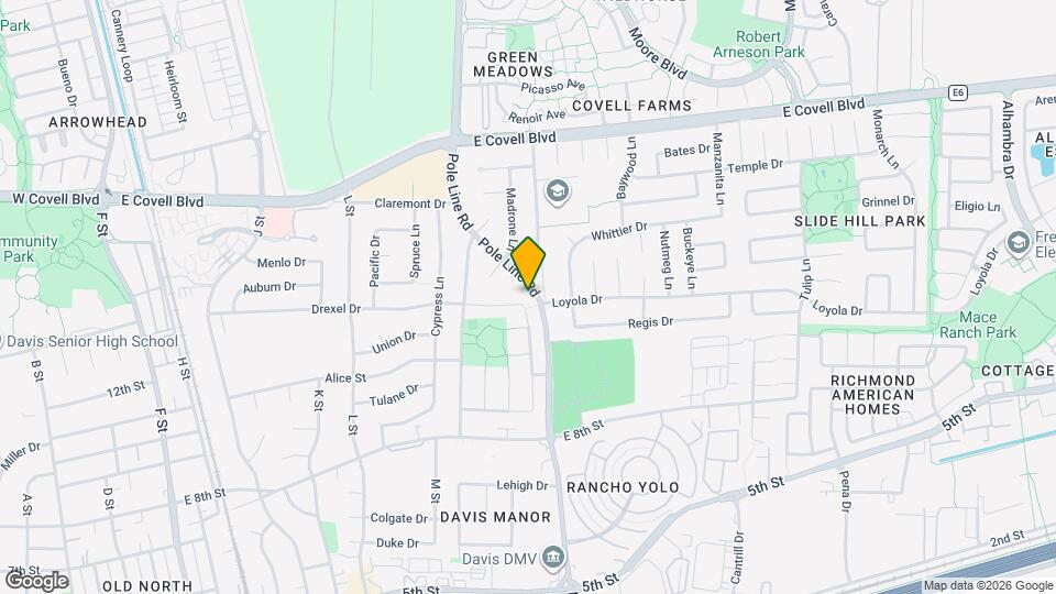 1921 Drexel Dr Map and Location Details