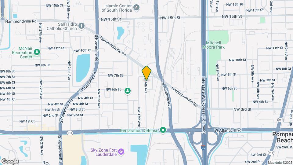 620 NW 16th Ave Map and Location Details
