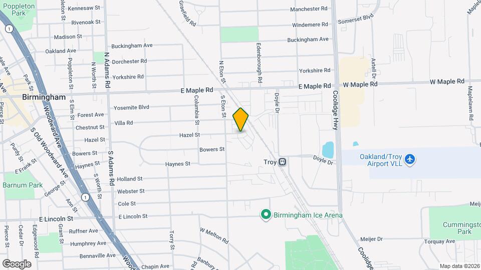 2026 Hazel St Map and Location Details