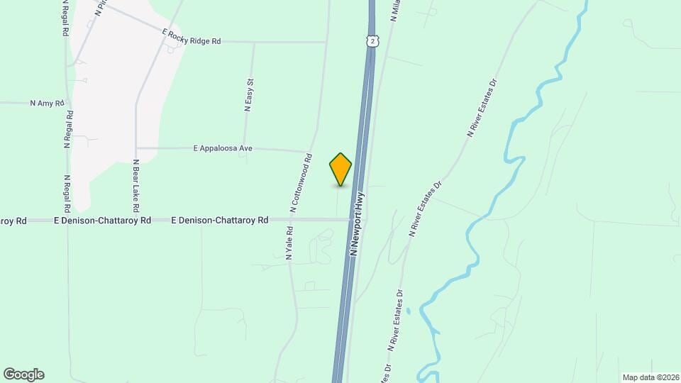 4001 E Denison-Chattaroy Rd Mapa y Detalles de la Ubicación