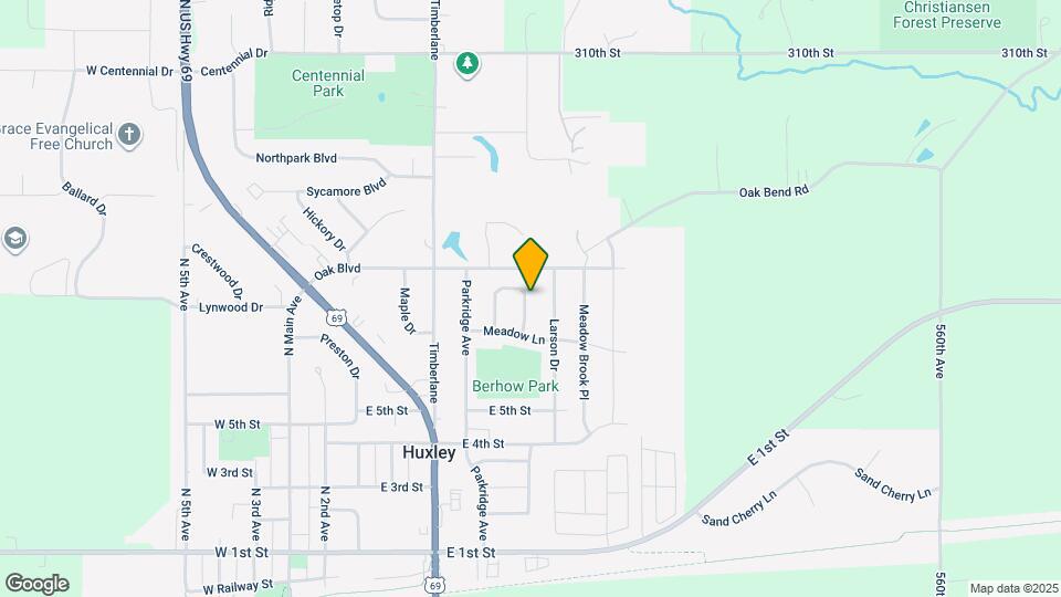 658 Meadow Cir Map and Location Details