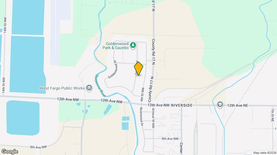 1259 5th St NW Map and Location Details