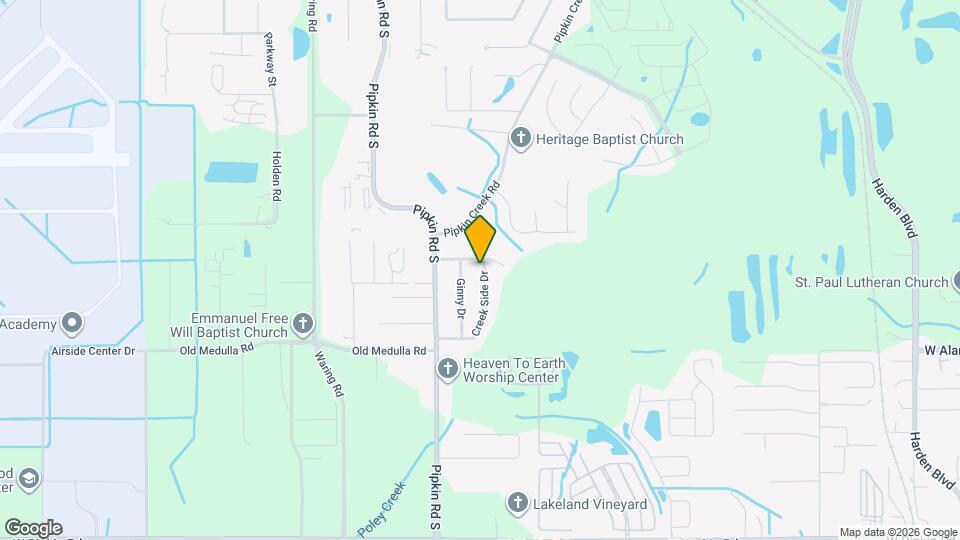 2143 Creek Side Dr Map and Location Details