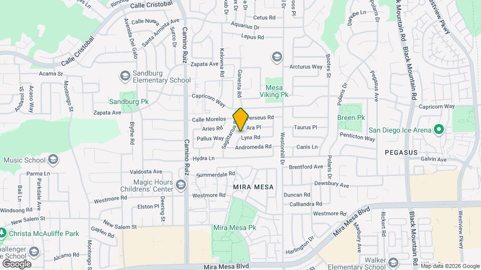 8580 Lynx Rd Map and Location Details