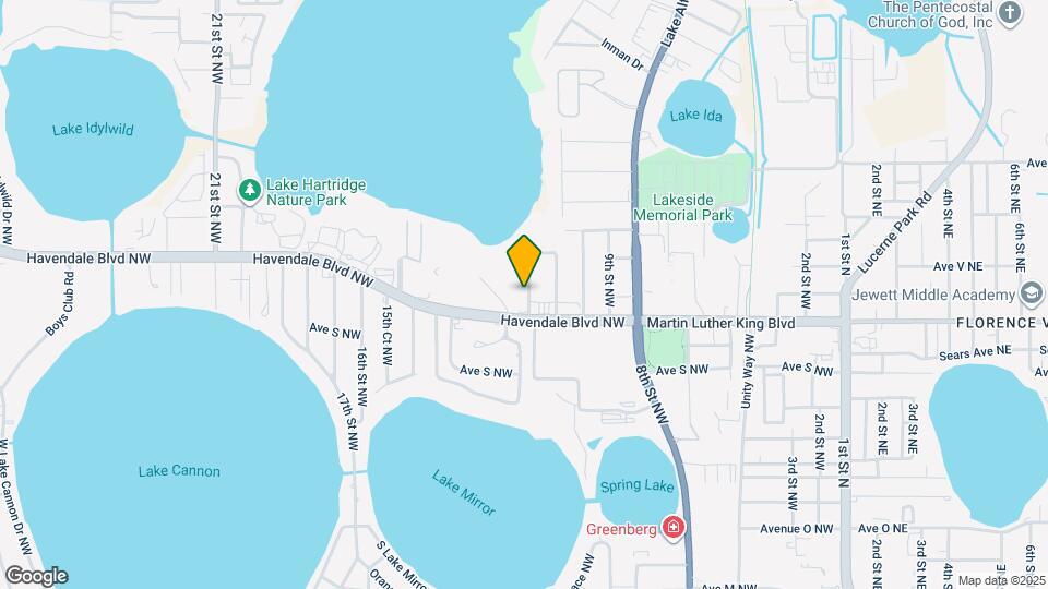 2205 12th St NW Map and Location Details