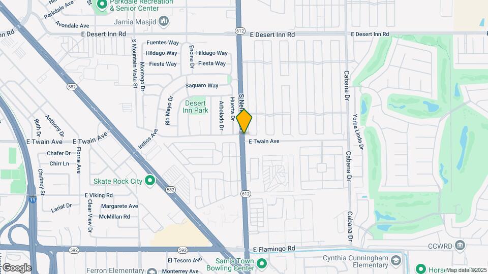 3676 S Garden Dr Map and Location Details