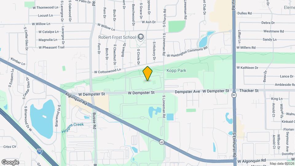 712 Dempster St, Unit fg9 Map and Location Details