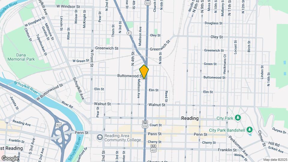 330 N 5th St Mapa y Detalles de la Ubicación