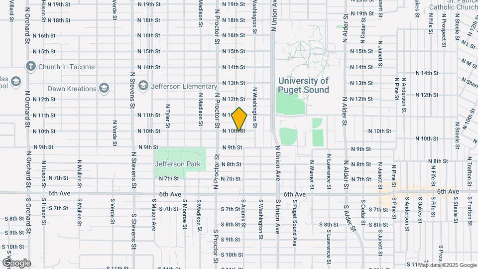 3724 N 10th St Mapa y Detalles de la Ubicación