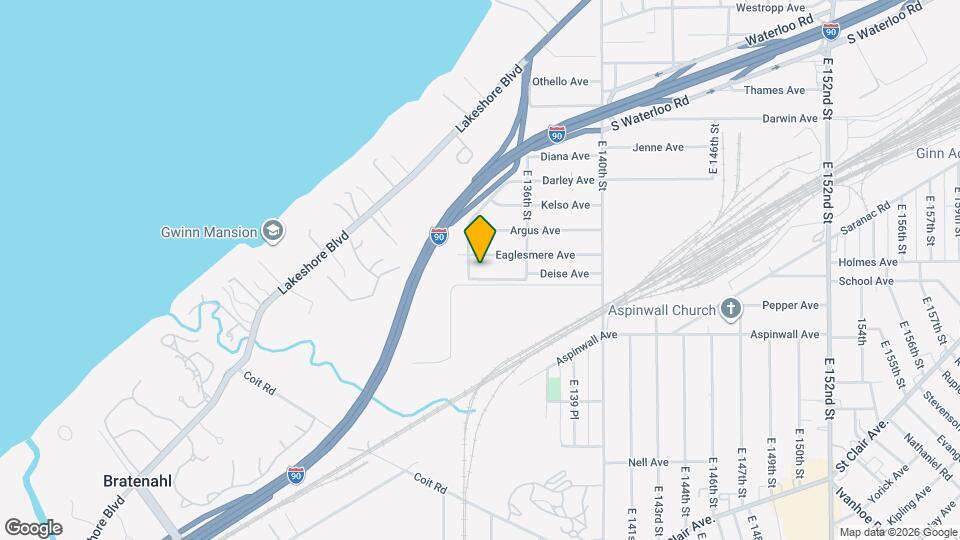 13313 Kuhlman Ave Mapa y Detalles de la Ubicación