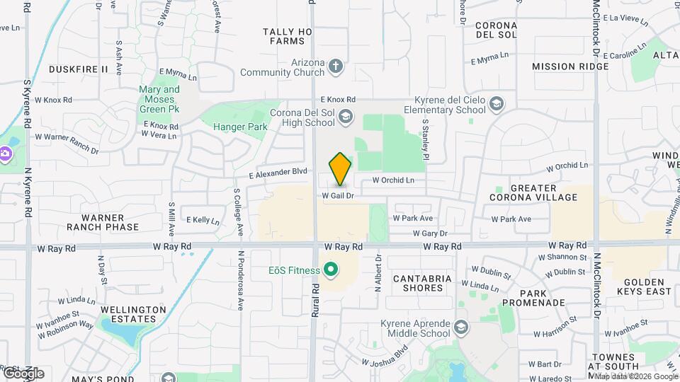 4910 W Gail Dr Map and Location Details