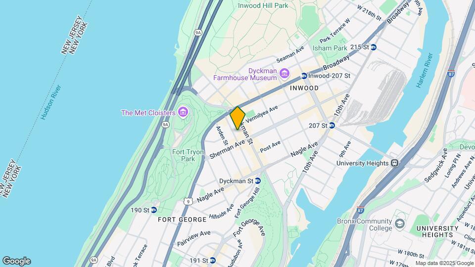 75 Thayer St Map and Location Details