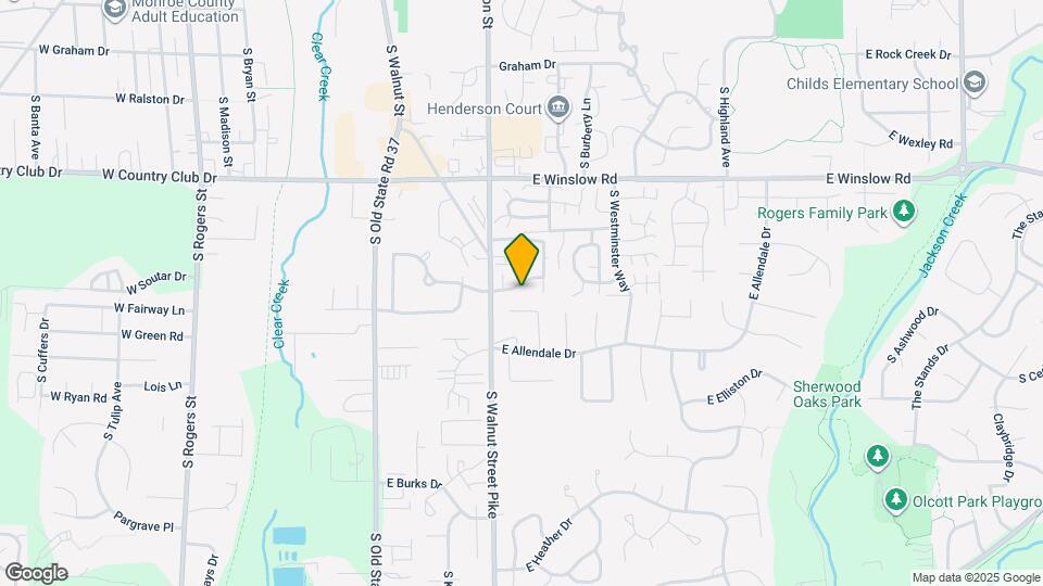 847 E Sherwood Hills Dr Map and Location Details