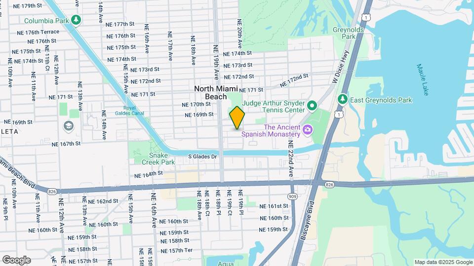 1975 NE 167th St Map and Location Details