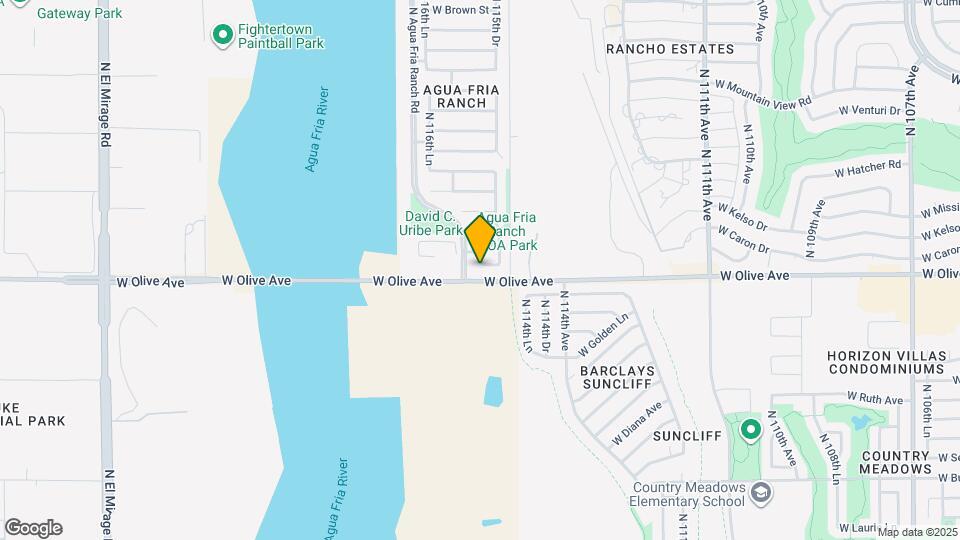 11561 W Green Dr Map and Location Details