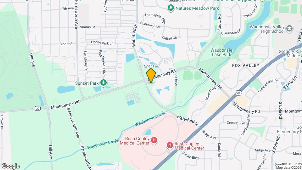 Fox Pointe Apts Map and Location Details