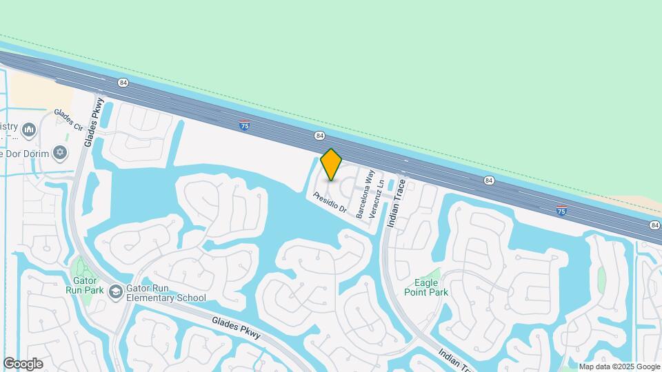 1466 Mira Vista Cir Map and Location Details