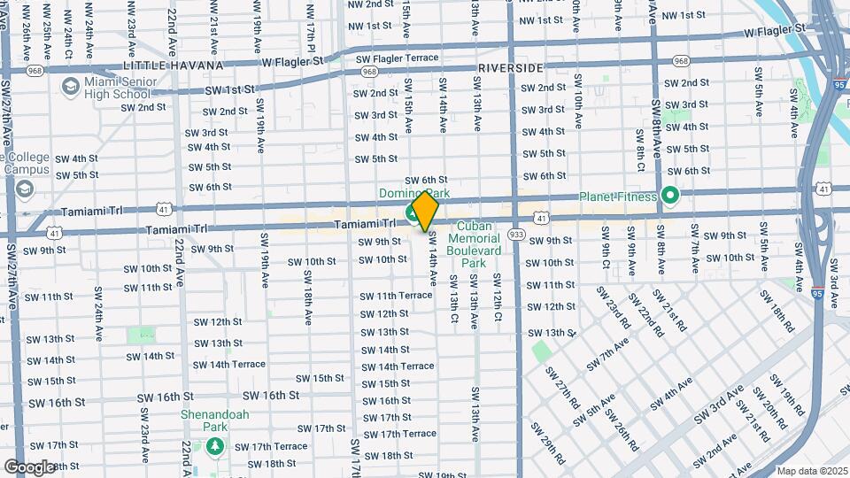 842 SW 14th Ave Map and Location Details
