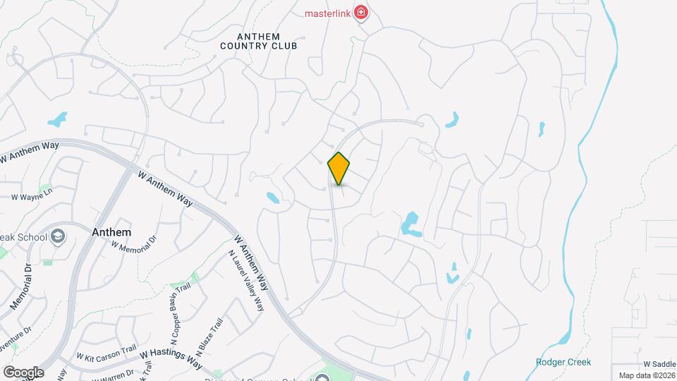 41216 N Bent Creek Ct Map and Location Details