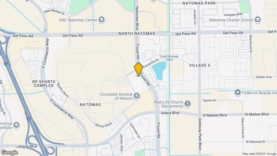 Arena Senior Apartments Map and Location Details