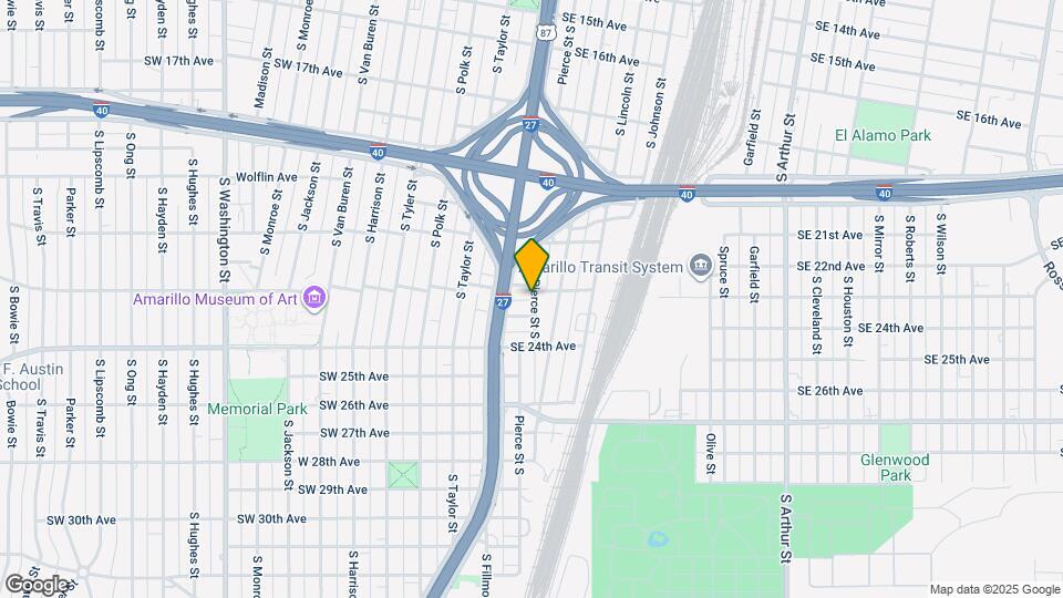 2204 S Pierce St Map and Location Details