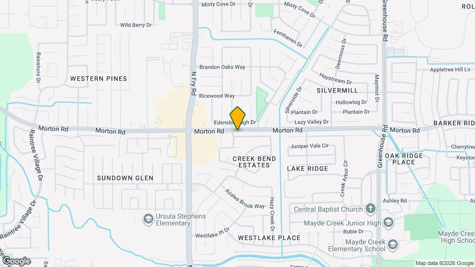 19814 Wren Forest Ln Map and Location Details