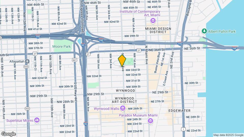 3312 NW 2nd Ave Mapa y Detalles de la Ubicación