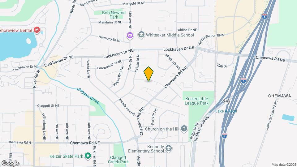 5495 Chetco Ct NE Map and Location Details