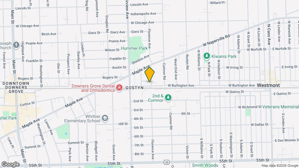300 Burlington Ave Mapa y Detalles de la Ubicación