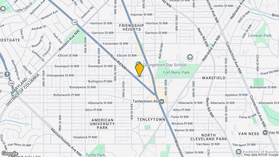 4215 River Rd NW Map and Location Details
