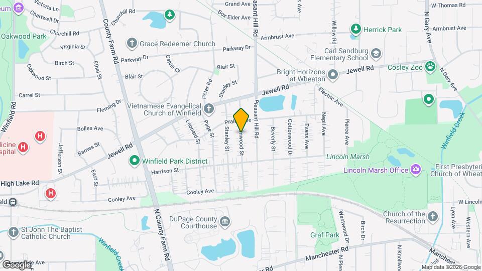 0N084 Elmwood St Mapa y Detalles de la Ubicación