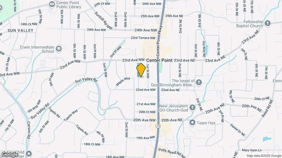 2215 1st Pl NW Map and Location Details