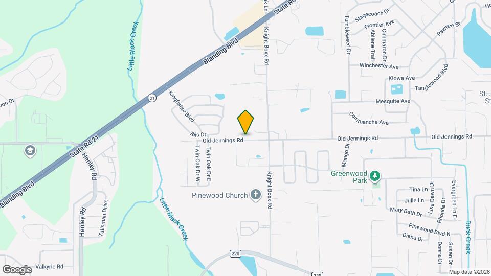 382 Old Jennings Rd Map and Location Details